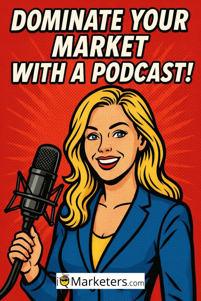 cartoon of woman with a mic